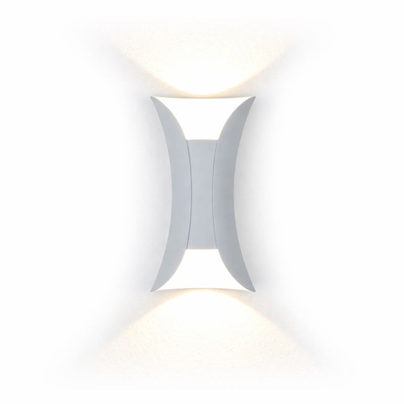 Curved LED Wall Light Outdoor | Noxela