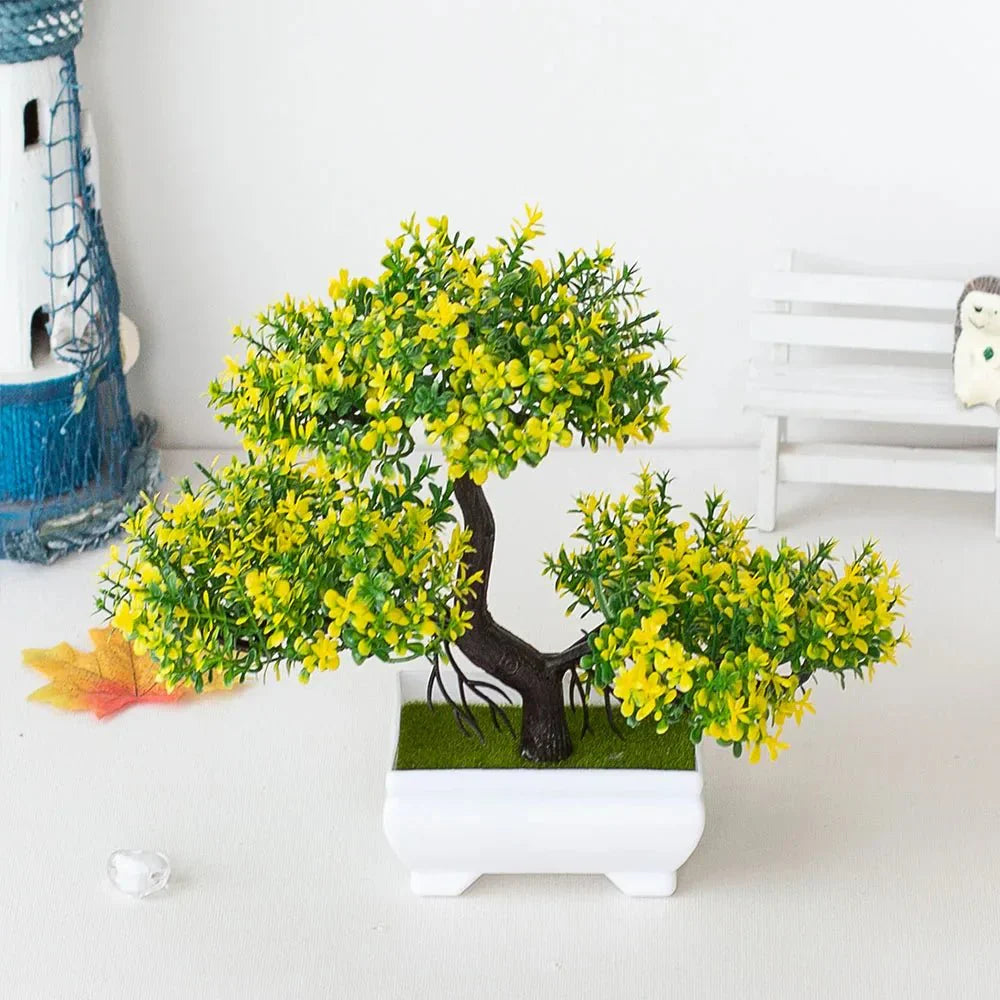 Decor Bonsai Tree Plastic in Modern Style | Renvalo