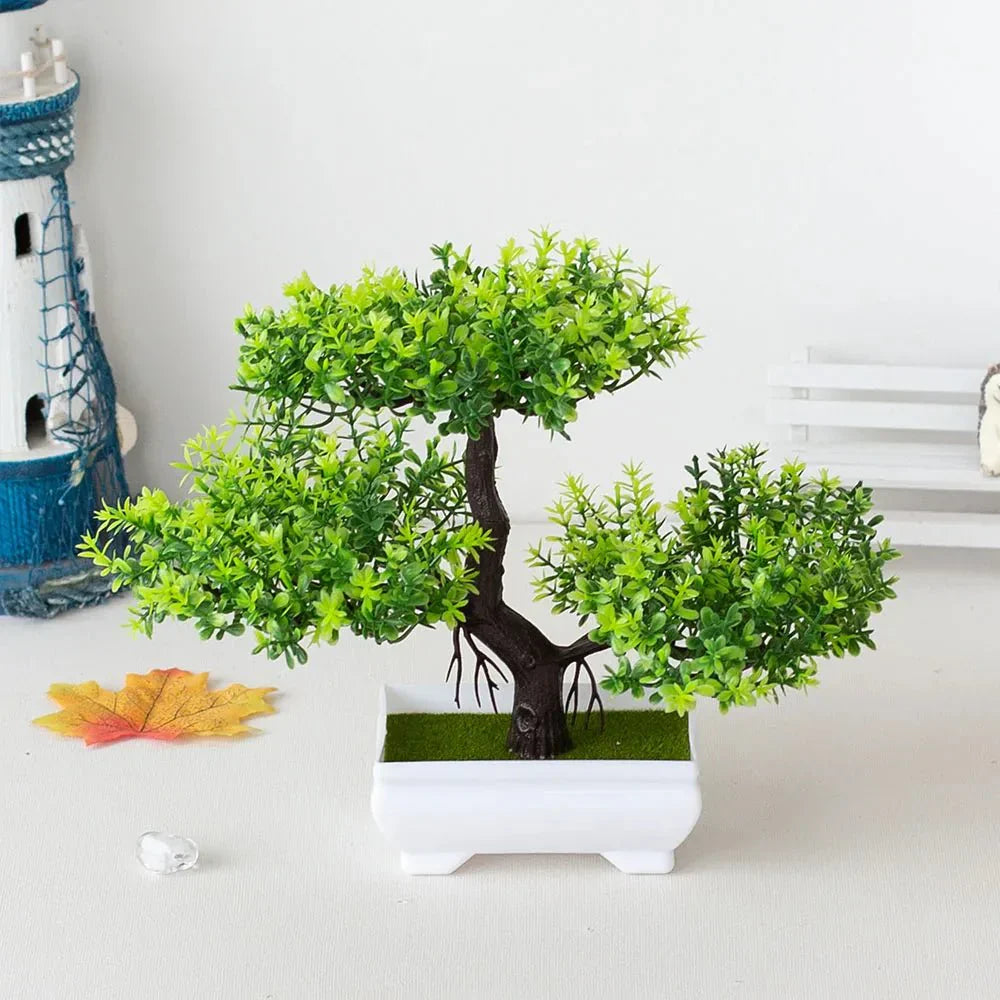 Decor Bonsai Tree Plastic in Modern Style | Renvalo