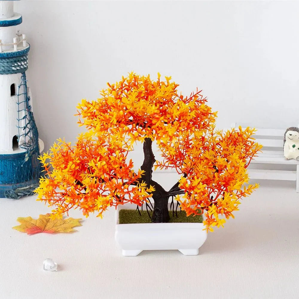 Decor Bonsai Tree Plastic in Modern Style | Renvalo