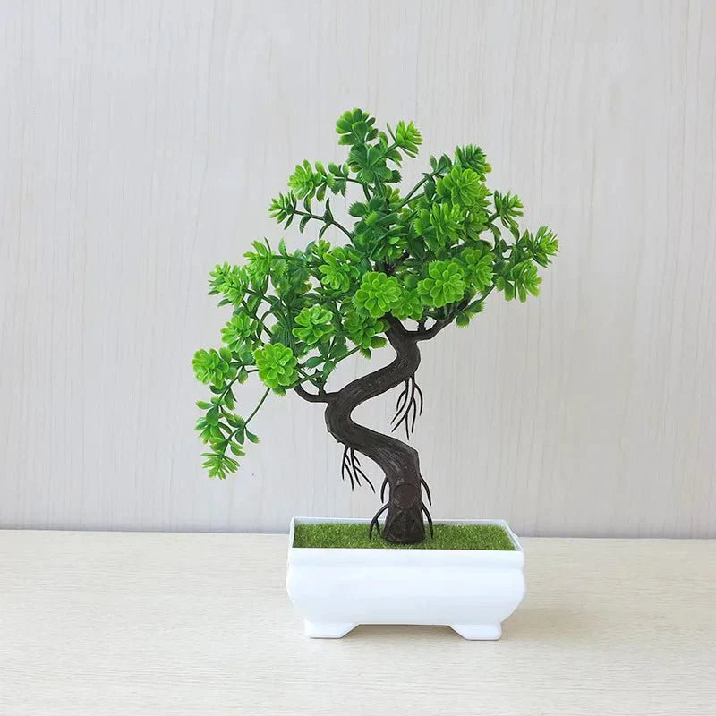 Decor Bonsai Tree Plastic in Modern Style | Renvalo