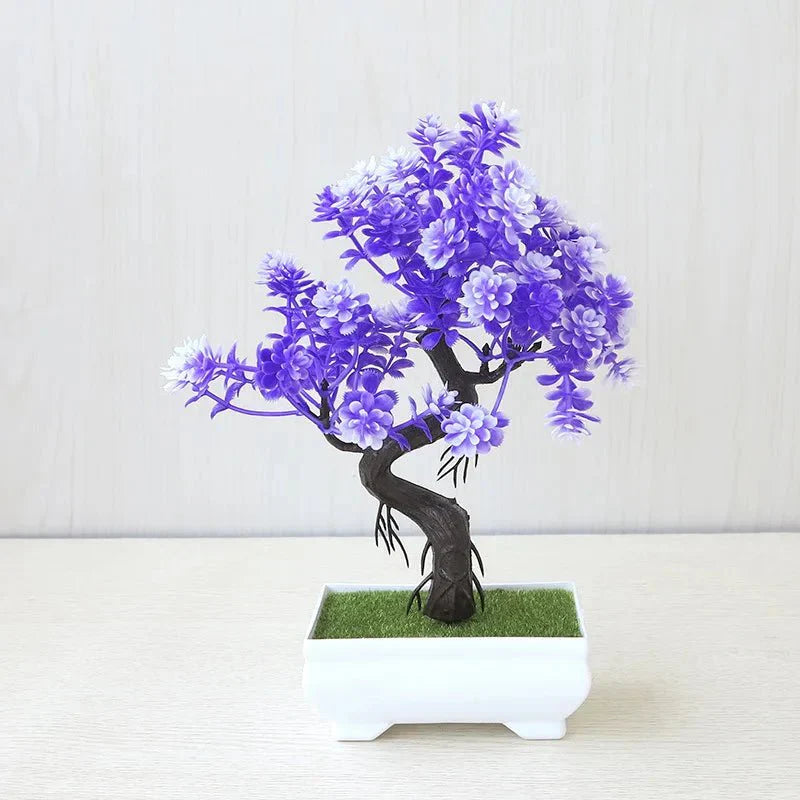 Decor Bonsai Tree Plastic in Modern Style | Renvalo