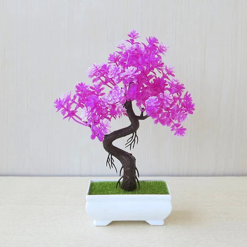 Decor Bonsai Tree Plastic in Modern Style | Renvalo
