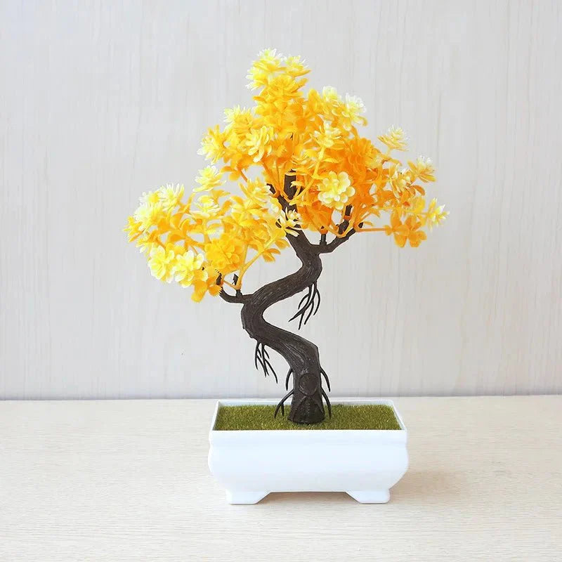 Decor Bonsai Tree Plastic in Modern Style | Renvalo