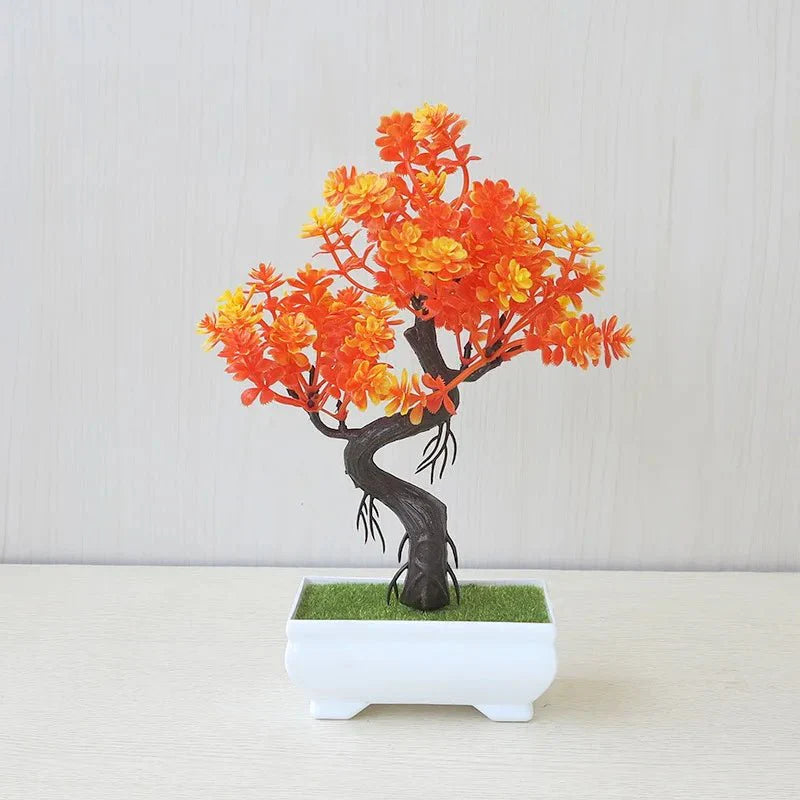Decor Bonsai Tree Plastic in Modern Style | Renvalo
