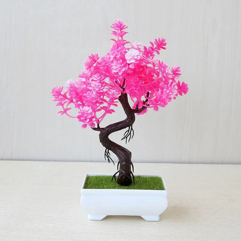 Decor Bonsai Tree Plastic in Modern Style | Renvalo