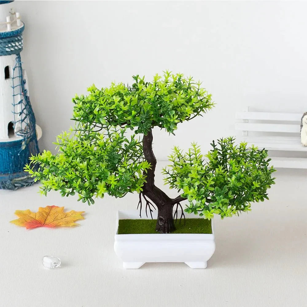 Decor Bonsai Tree Plastic in Modern Style | Renvalo