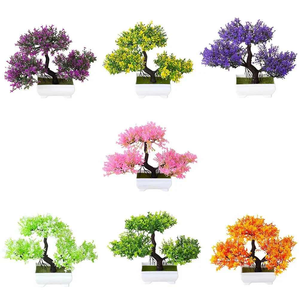 Decor Bonsai Tree Plastic in Modern Style | Renvalo