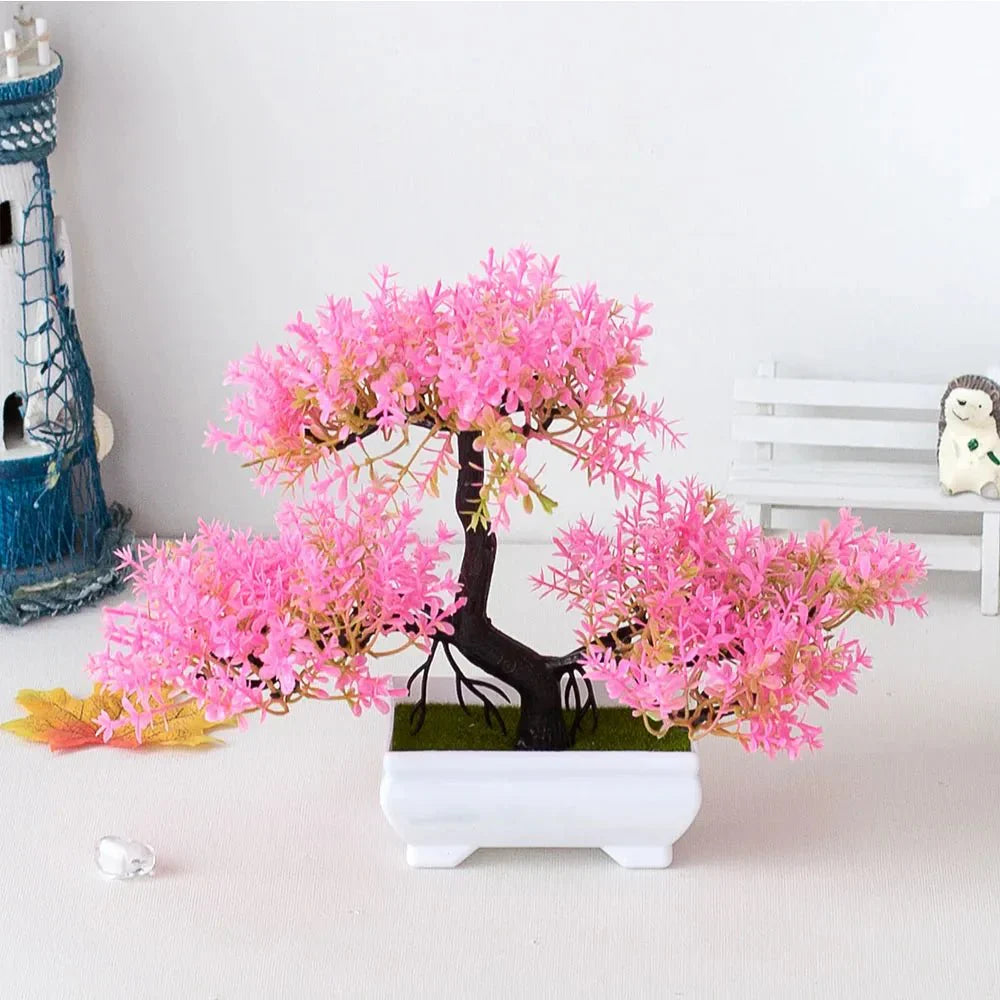 Decor Bonsai Tree Plastic in Modern Style | Renvalo