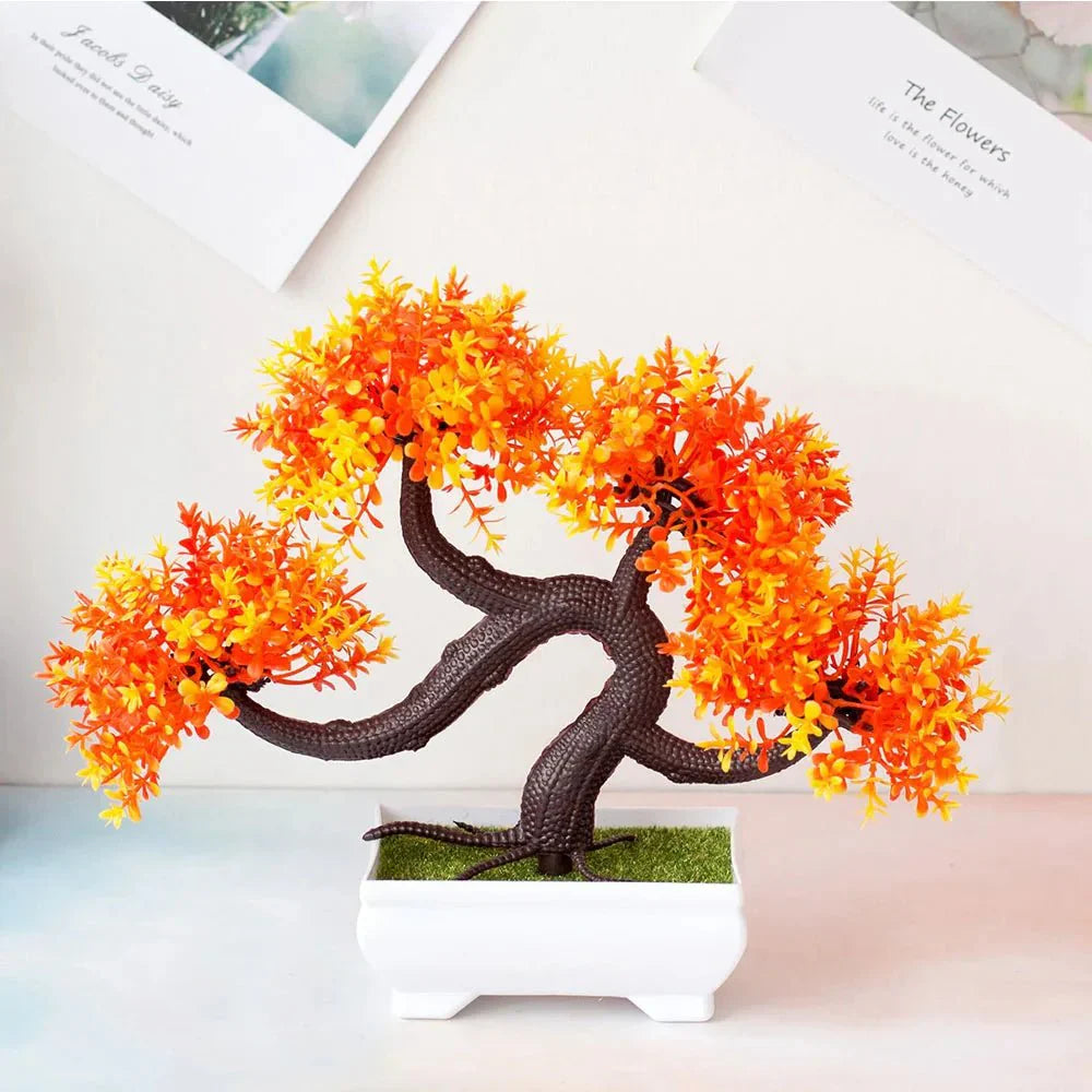 Decor Bonsai Tree Plastic in Modern Style | Renvalo