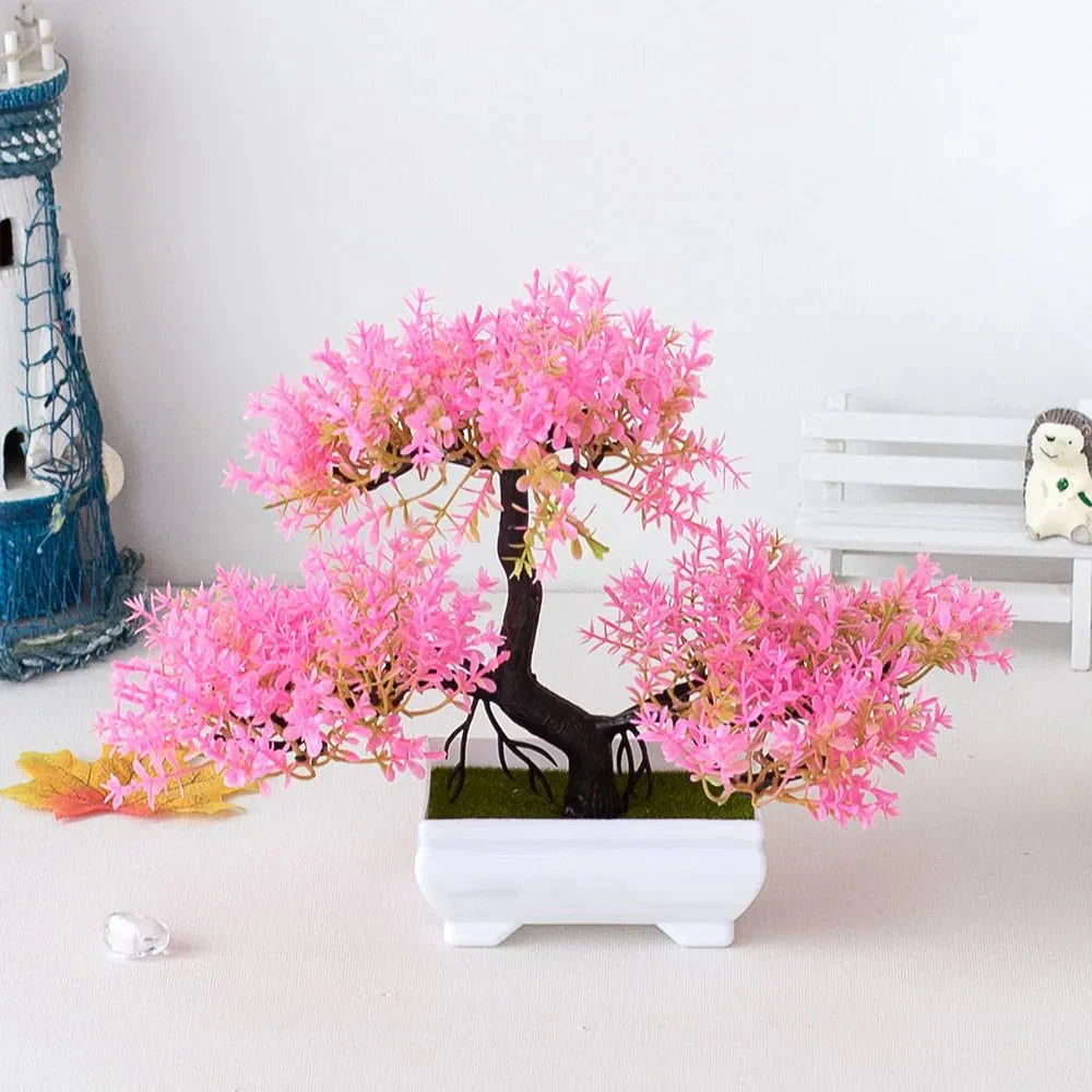 Decor Bonsai Tree Plastic in Modern Style | Renvalo