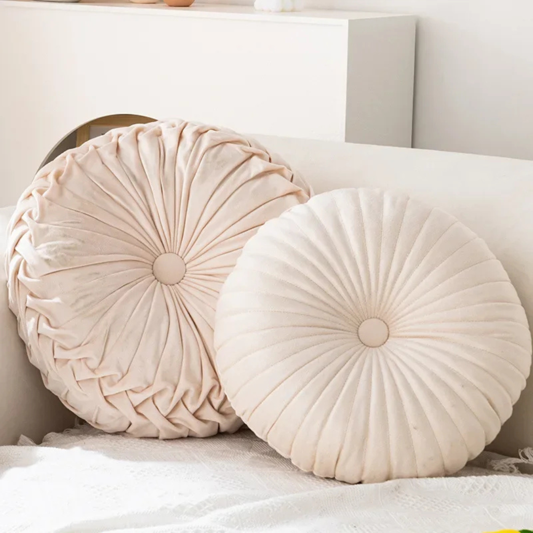 Decorative cushion with modern design in cotton blend | Zenvia