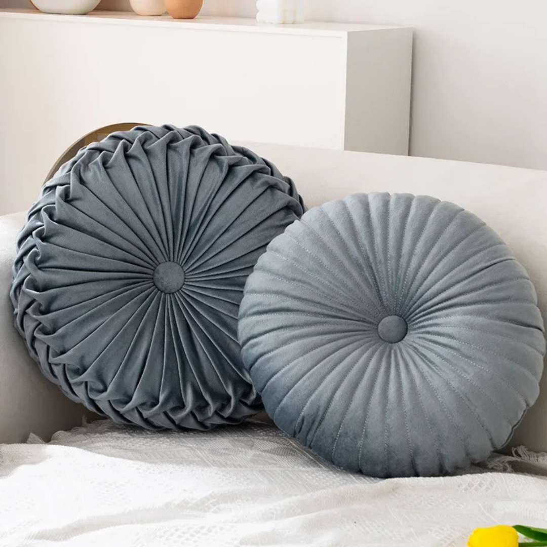 Decorative cushion with modern design in cotton blend | Zenvia