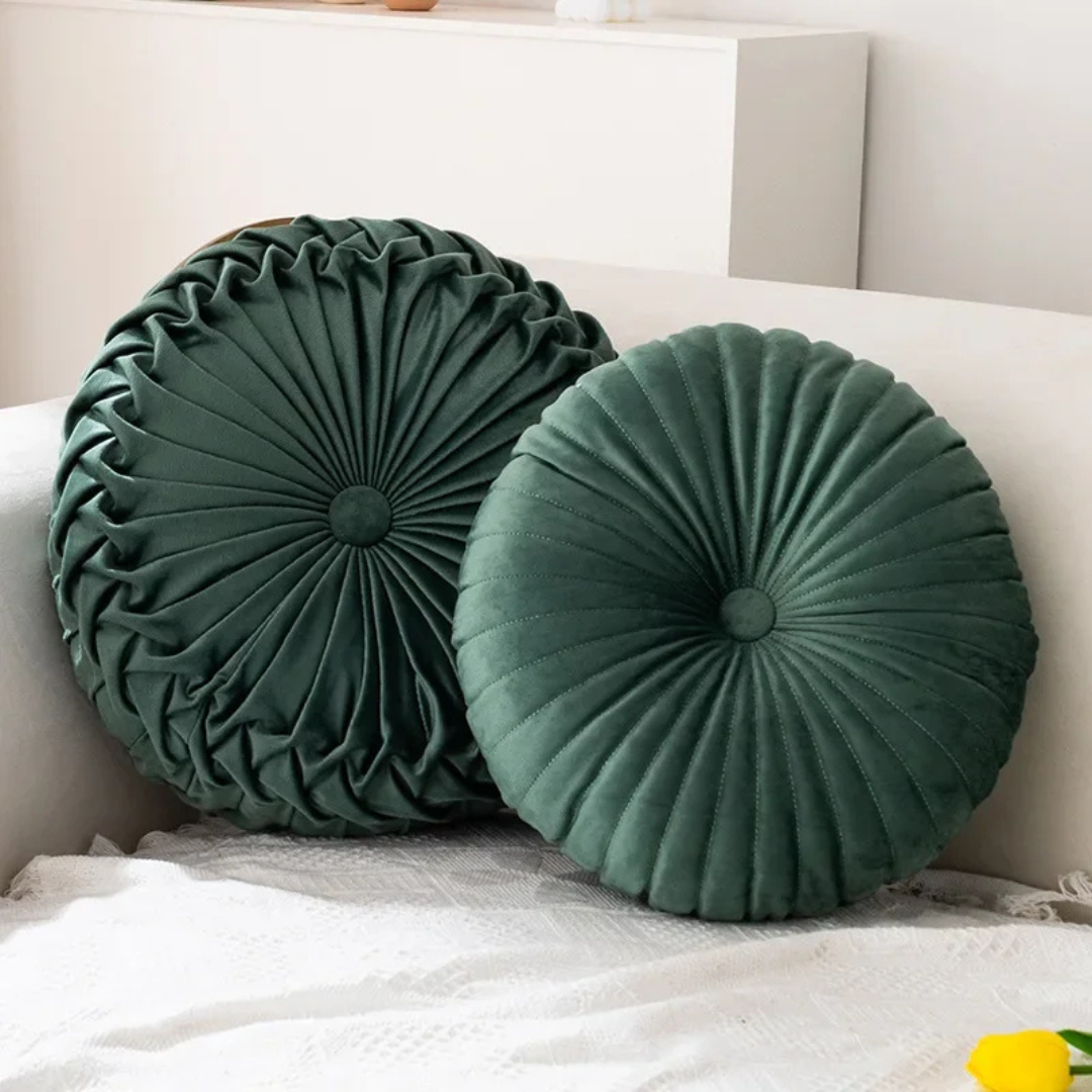 Decorative cushion with modern design in cotton blend | Zenvia