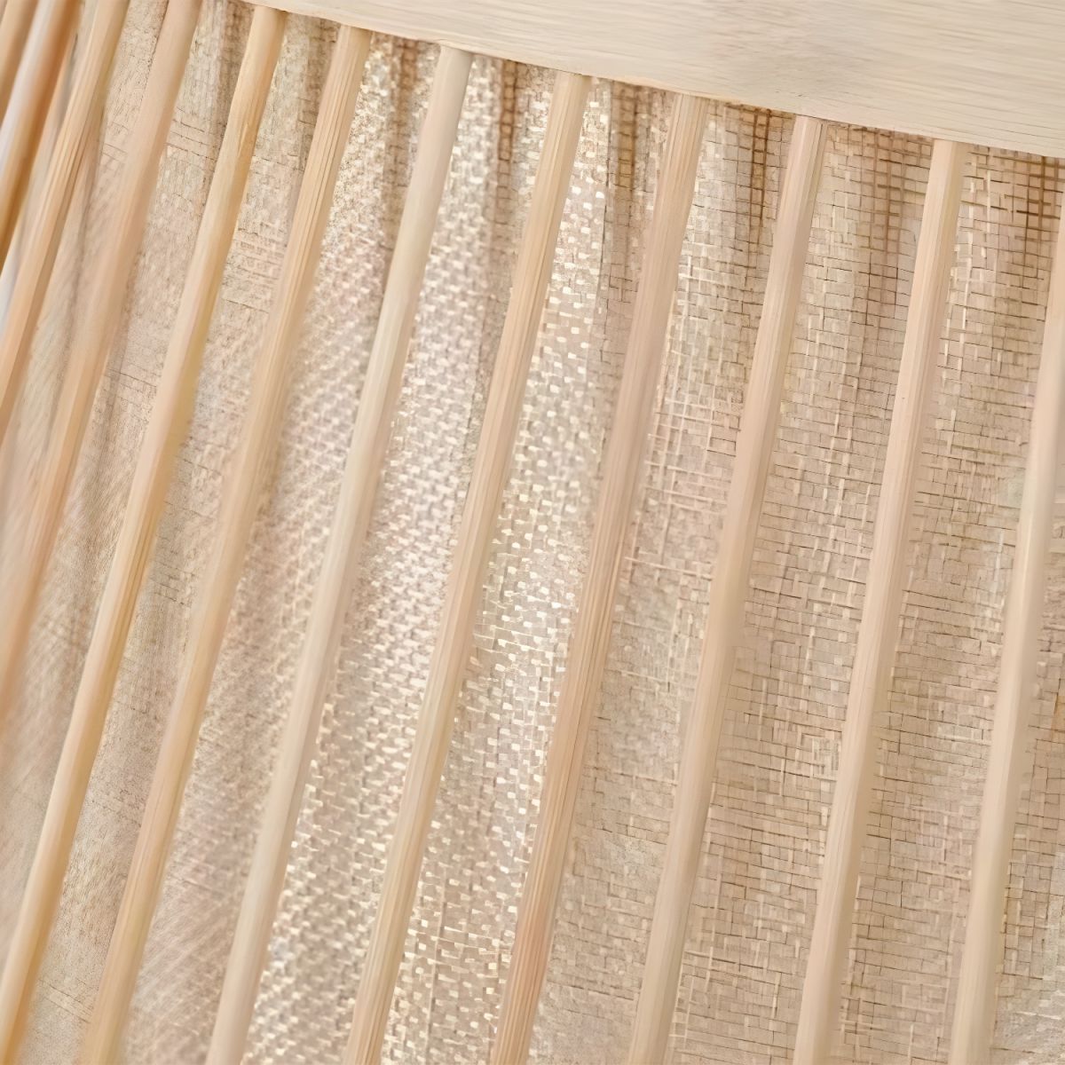 Floor Lamp Bamboo Shade for Ambient Lighting | Revello