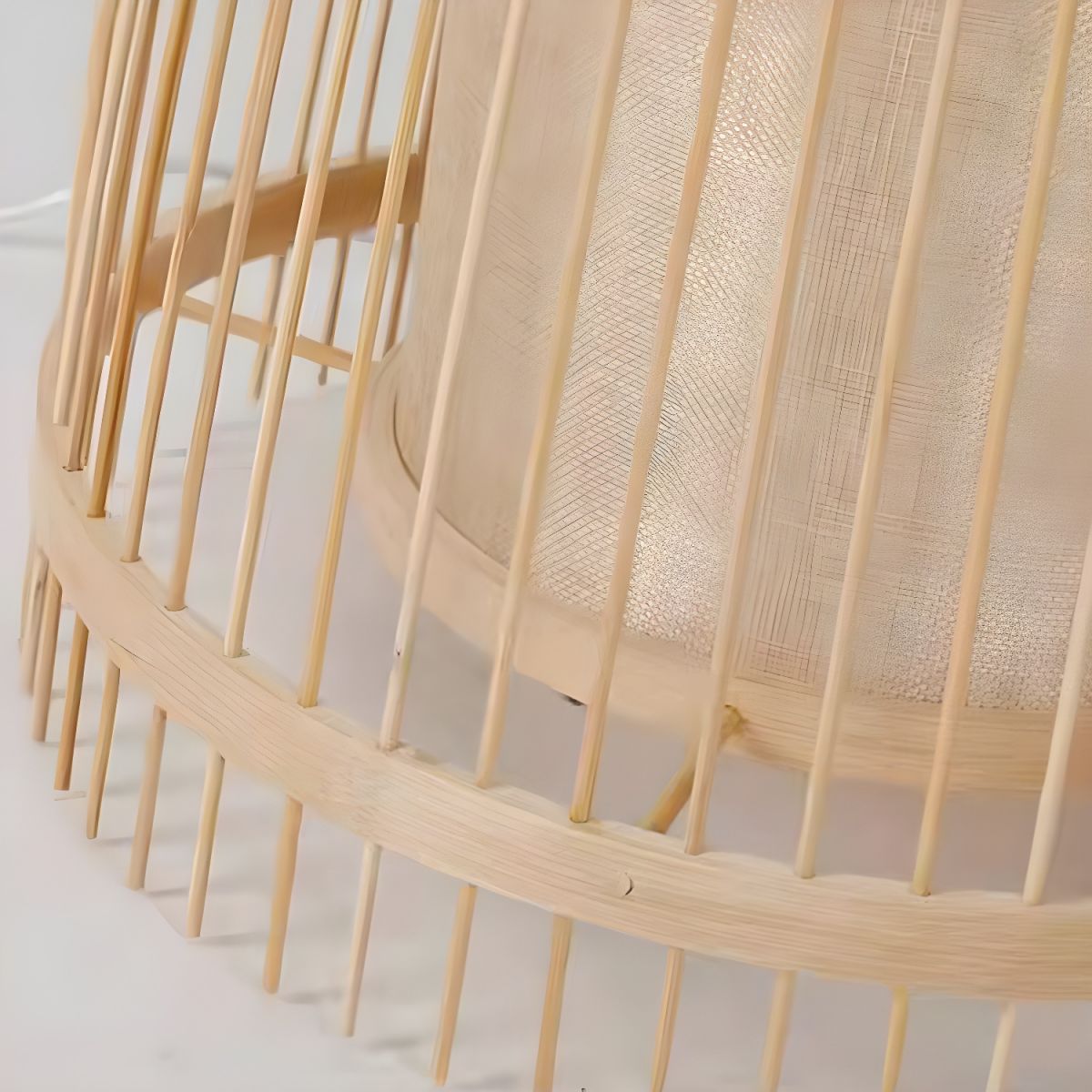 Floor Lamp Bamboo Shade for Ambient Lighting | Revello