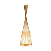 Floor Lamp Bamboo Shade for Ambient Lighting | Revello