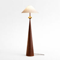 Floor Lamp Cream Fabric Shade Modern Interior Lighting | Mordane