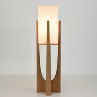 Floor Lamp Fabric Shade Japanese Wabi Sabi Interior | Nobira