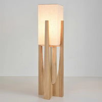 Floor Lamp Fabric Shade Japanese Wabi Sabi Interior | Nobira