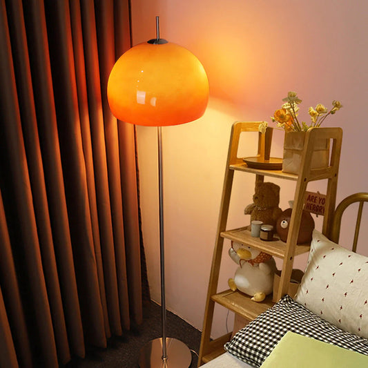 Floor Lamp Glass Shade Bauhaus Style | Ulvern