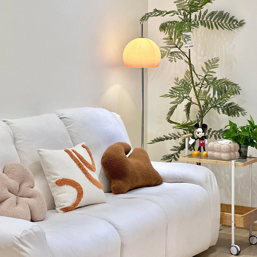 Floor Lamp Glass Shade Bauhaus Style | Ulvern
