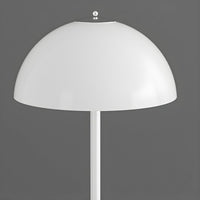 Floor Lamp Glass Shade in Modern Bedroom Style | Evrona