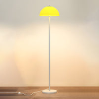 Floor Lamp Glass Shade in Modern Bedroom Style | Evrona