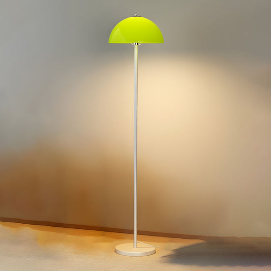 Floor Lamp Glass Shade in Modern Bedroom Style | Evrona