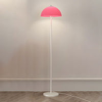 Floor Lamp Glass Shade in Modern Bedroom Style | Evrona