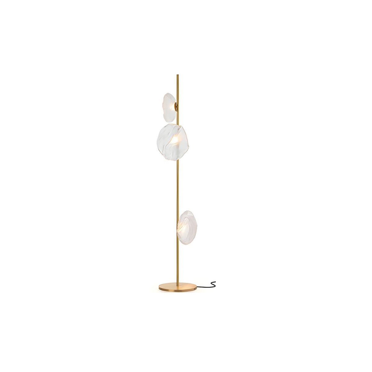 Floor Lamp Glass Shades Modern Ambient Lighting | Glaviro