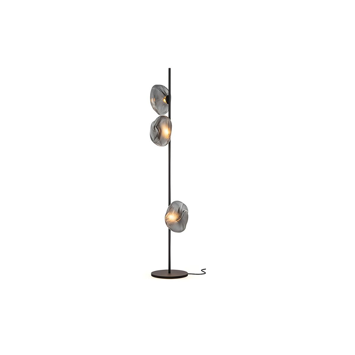 Floor Lamp Glass Shades Modern Ambient Lighting | Glaviro