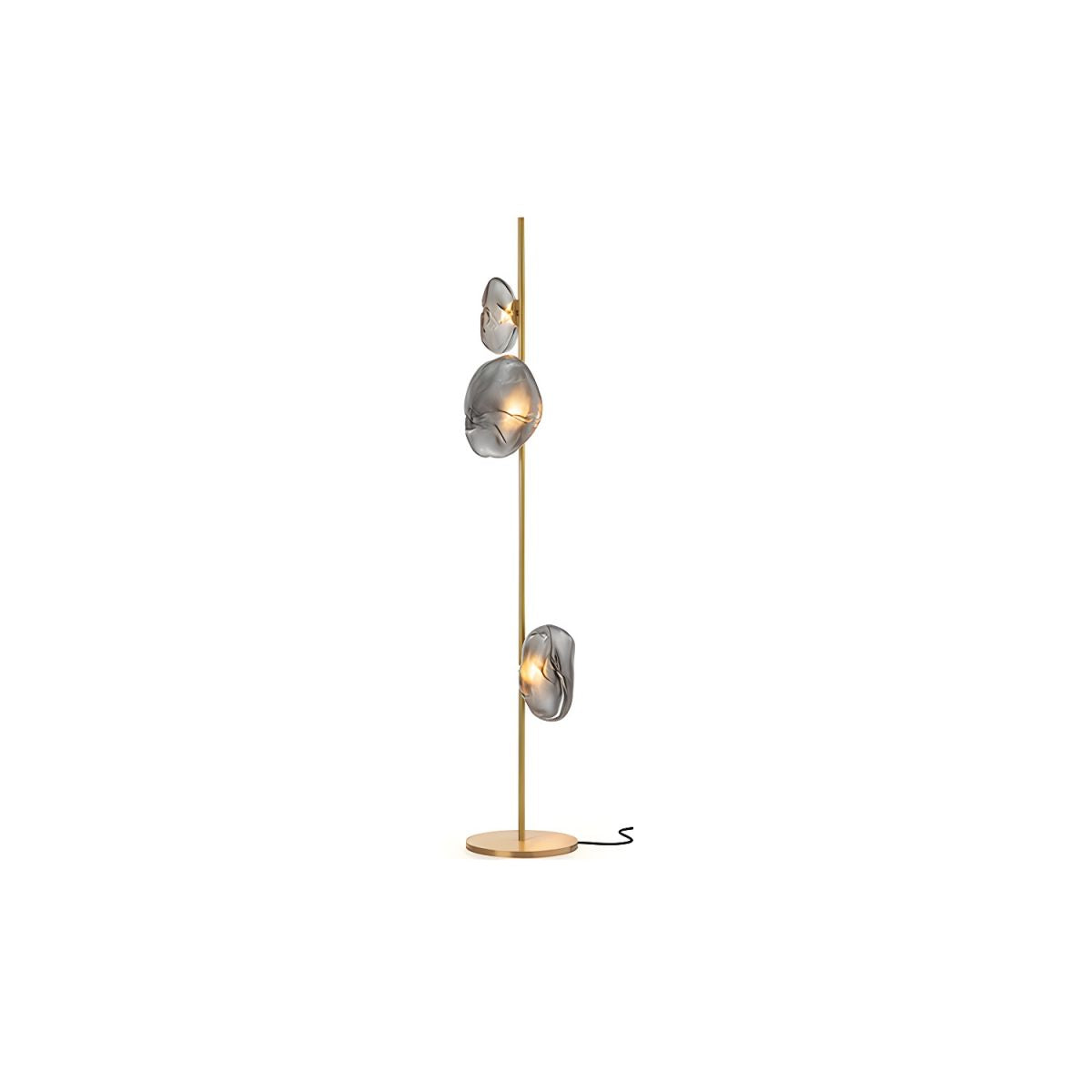 Floor Lamp Glass Shades Modern Ambient Lighting | Glaviro