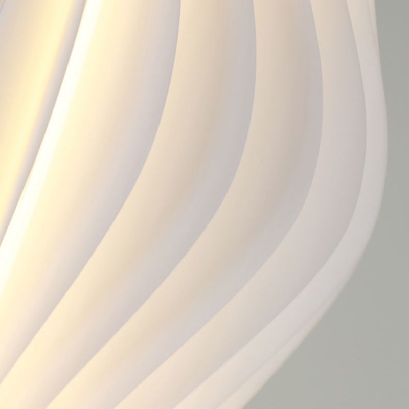 Floor Lamp LED with Pleated Shade Modern Interior | Lumeris