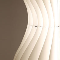 Floor Lamp LED with Pleated Shade Modern Interior | Lumeris