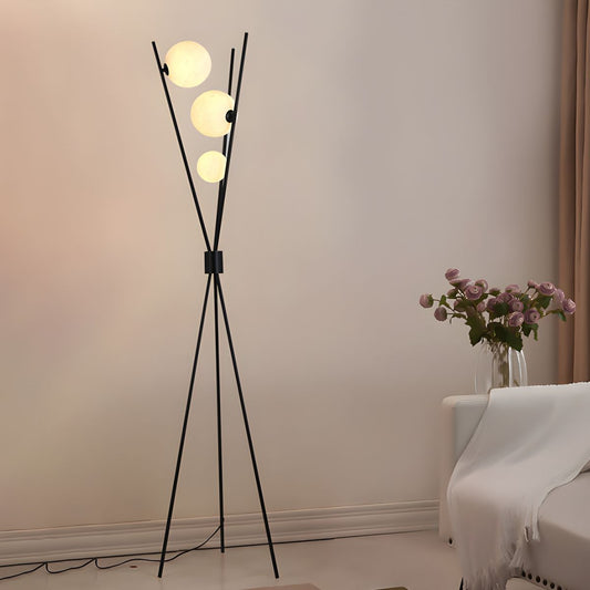 Floor Lamp Metal Ambient Lighting Modern Style | Balviro