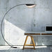 Floor Lamp Metal Arched Minimalist Design | Mavira