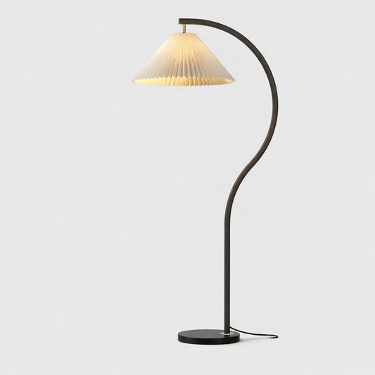 Floor Lamp Metal Cone Shade Modern Lighting | Wardilo