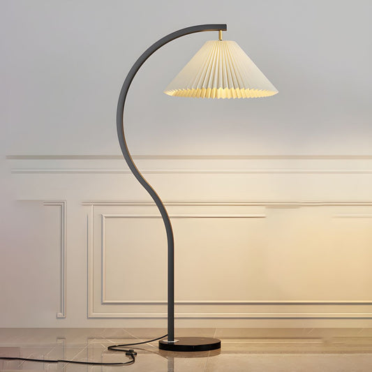 Floor Lamp Metal Frame Nordic Style | Valmora