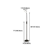 Floor Lamp Metal LED in Modern Style | Cironi
