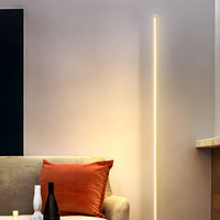 Floor Lamp Metal Linear Shape Modern Design | Varelo