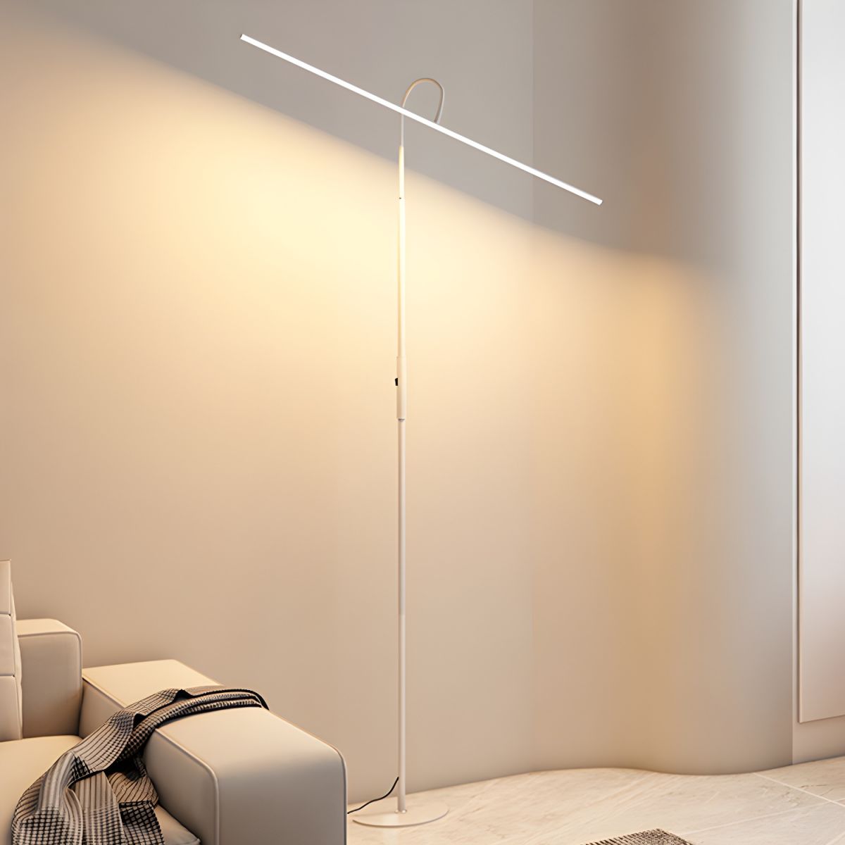 Floor Lamp Metal Tube Modern Design | Carivo