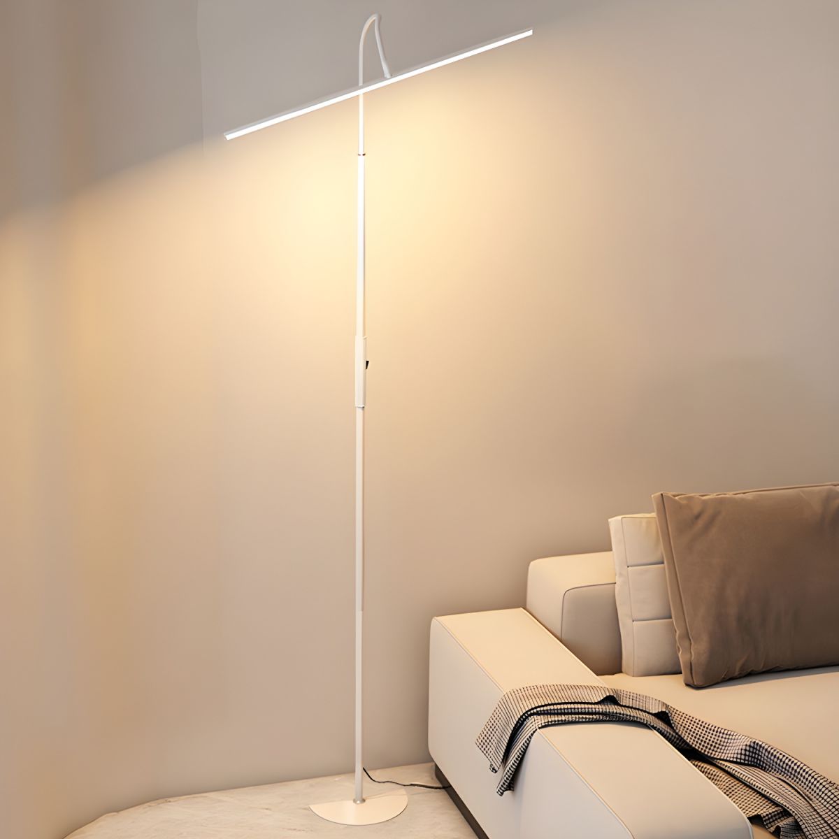 Floor Lamp Metal Tube Modern Design | Carivo