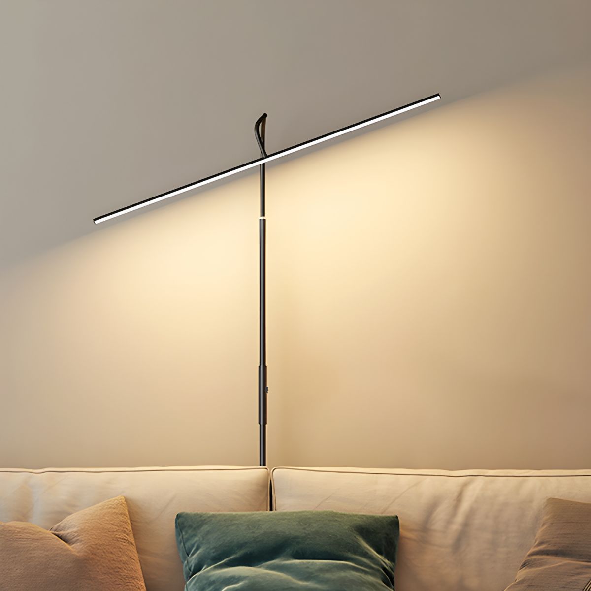 Floor Lamp Metal Tube Modern Design | Carivo