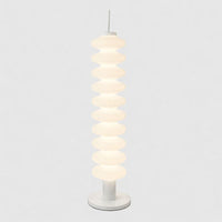 Floor Lamp Metal with Geometric Shade Modern Interior | Silvion