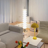 Floor Lamp Metal with Geometric Shade Modern Interior | Silvion