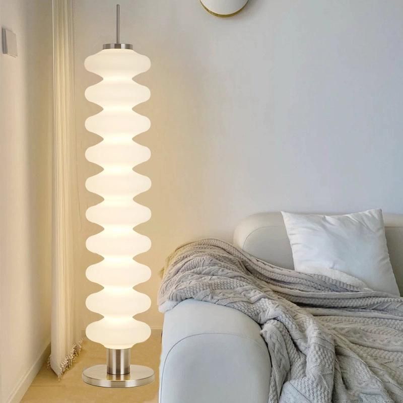 Floor Lamp Metal with Geometric Shade Modern Interior | Silvion