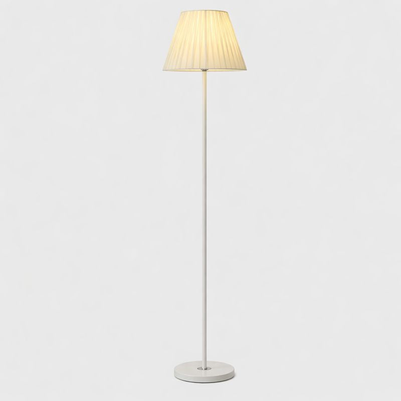 Floor Lamp Metal with Textile Shade Modern Interior | Porvax