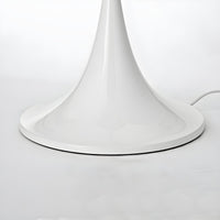 Floor Lamp Metal with White Dome Shade Modern Interior | Narvila