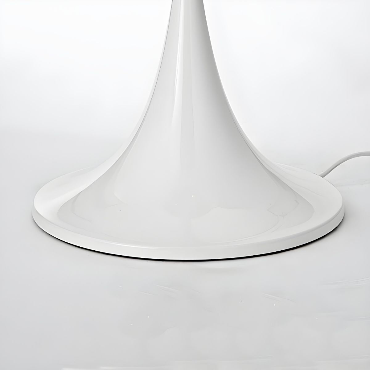 Floor Lamp Metal with White Dome Shade Modern Interior | Narvila